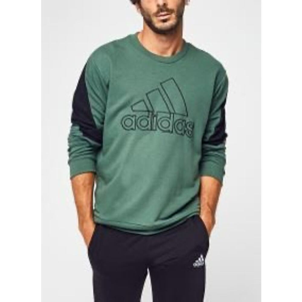 Adidas Future Icon‎ Embroidered Badge of Sport Crewneck Men's Sweatshirt M